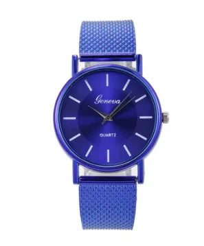 1 HOT Wristwatches for Women and Men Mesh Belt Quartz