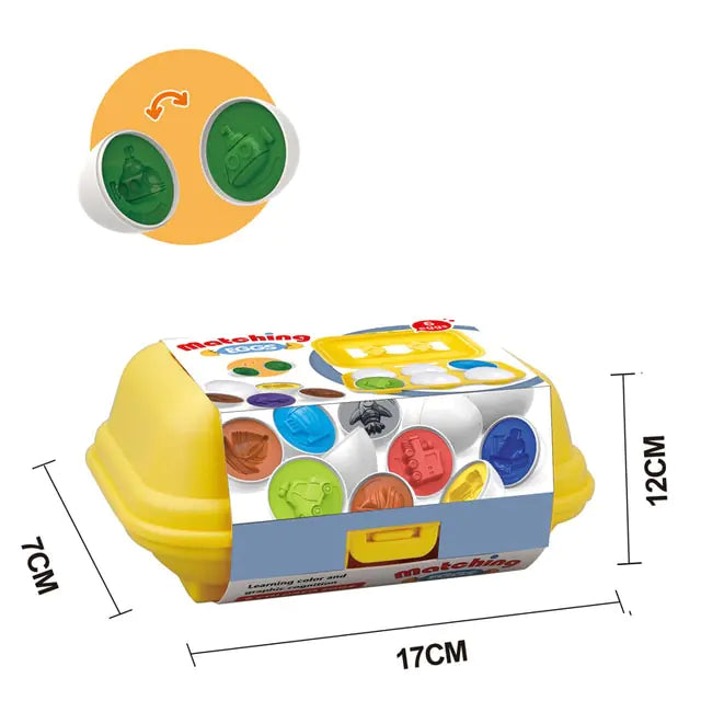 3D Smart Eggs Puzzle Toys