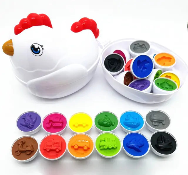 3D Smart Eggs Puzzle Toys