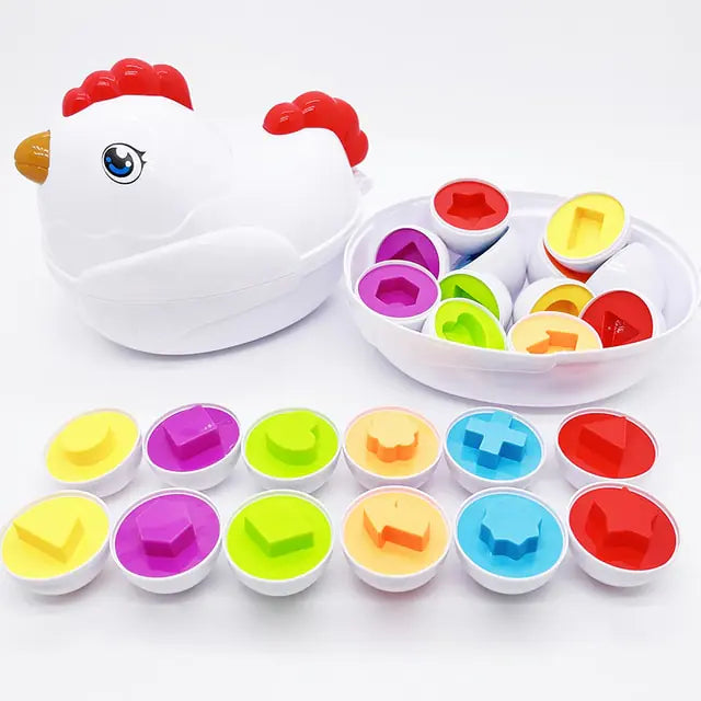 3D Smart Eggs Puzzle Toys