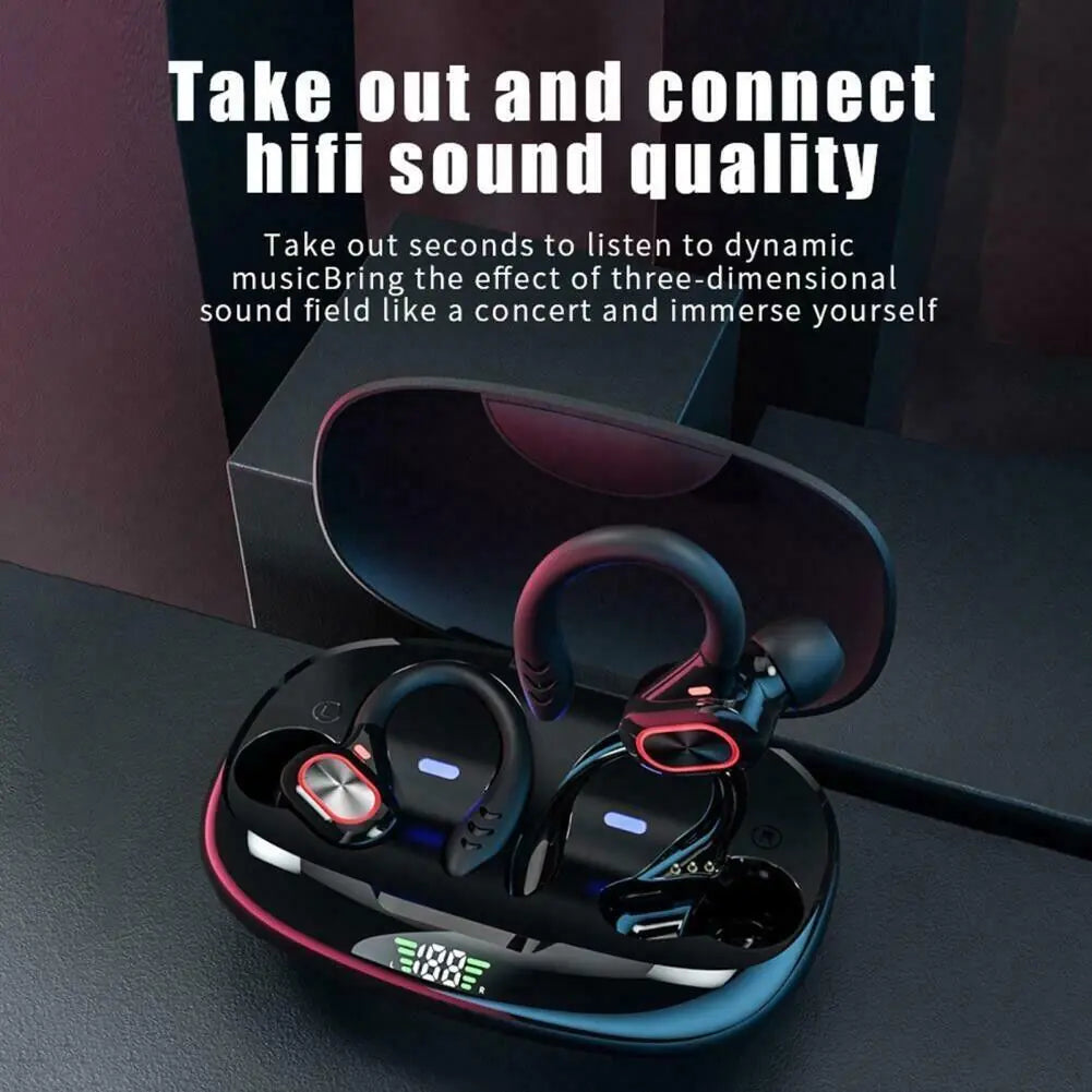 5.1 Bluetooth HIFI Earphones Earbuds Headphones