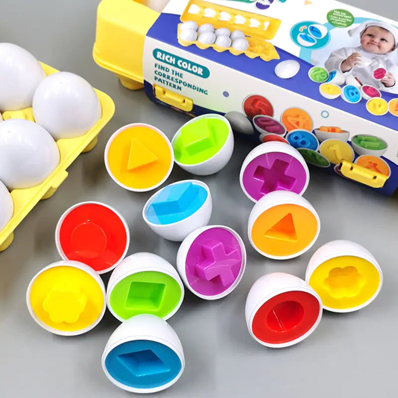 3D Smart Eggs Puzzle Toys