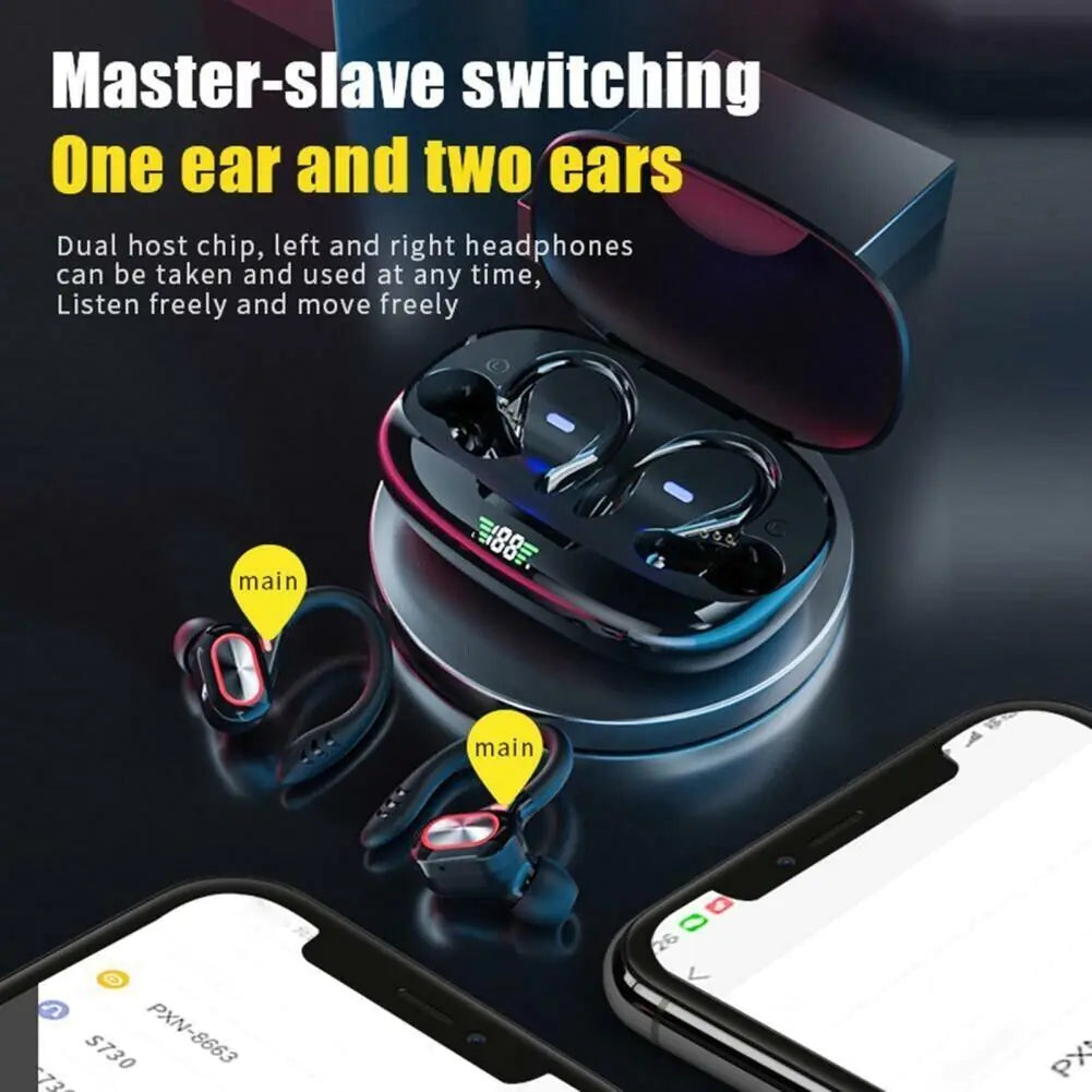 5.1 Bluetooth HIFI Earphones Earbuds Headphones